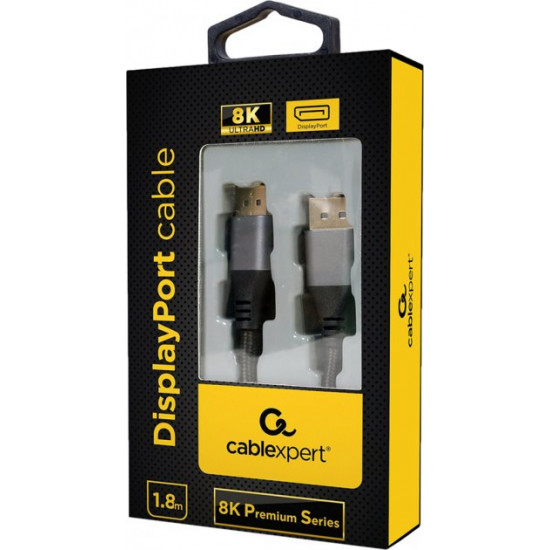 Cablexpert DisplayPort V1.4 Cable (CC-DP8K-6) Cablexpert DisplayPort V1.4 Cable (CC-DP8K-6)