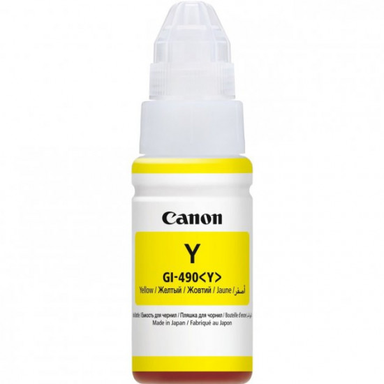 Чернила для Canon PIXMA G3415 Canon 490 Yellow 70мл 0666C001 Чернила для Canon PIXMA G3415 Canon 490 Yellow 70мл 0666C001