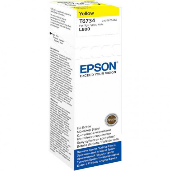 Ink for Epson L805 Epson 673 Yellow 70ml C13T67344A Ink for Epson L805 Epson 673 Yellow 70ml C13T67344A