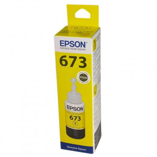 Ink for Epson L805 Epson 673 Yellow 70ml C13T67344A Ink for Epson L805 Epson 673 Yellow 70ml C13T67344A