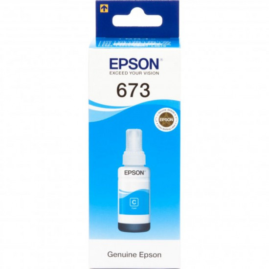 Ink for Epson L805 Epson 673 Cyan 70ml C13T67324A Ink for Epson L805 Epson 673 Cyan 70ml C13T67324A