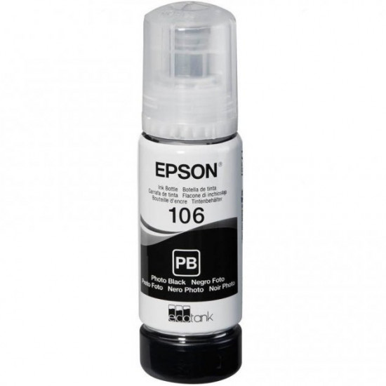Ink for Epson L7160 Epson 106 Photo Black 70ml C13T00R140 Ink for Epson L7160 Epson 106 Photo Black 70ml C13T00R140