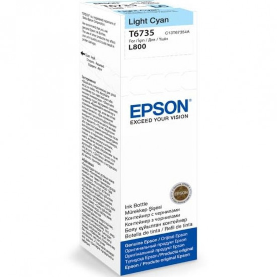 Ink for Epson L805 Epson 673 Light Cyan 70ml C13T67354A Ink for Epson L805 Epson 673 Light Cyan 70ml C13T67354A