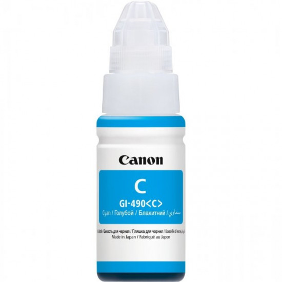 Чернила для Canon PIXMA G2411 Canon 490 Cyan 70мл 0664C001 Чернила для Canon PIXMA G2411 Canon 490 Cyan 70мл 0664C001