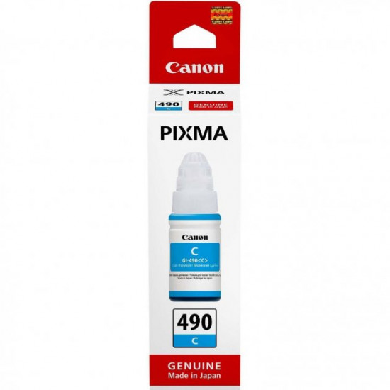 Чернила для Canon PIXMA G2411 Canon 490 Cyan 70мл 0664C001 Чернила для Canon PIXMA G2411 Canon 490 Cyan 70мл 0664C001