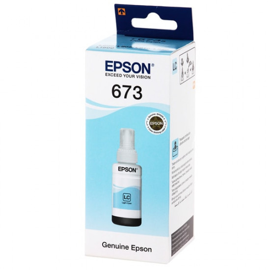 Ink for Epson L805 Epson 673 Light Cyan 70ml C13T67354A Ink for Epson L805 Epson 673 Light Cyan 70ml C13T67354A