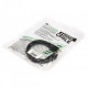 Audio cable PowerPlant 3.5 mm MM 1.5 m, Black Audio cable PowerPlant 3.5 mm MM 1.5 m, Black