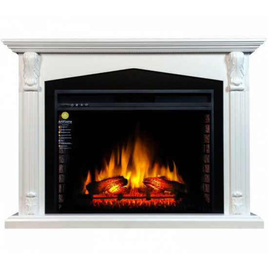 Електрокамін з порталом ArtiFlame PRAGA AF33 БІЛИЙ Б'ЯНКО Електрокамін з порталом ArtiFlame PRAGA AF33 БІЛИЙ Б'ЯНКО