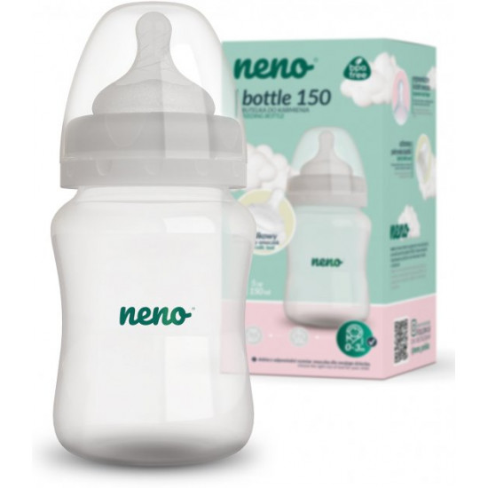 Пляшечка для годування Neno 150 мл (5902479671956) Пляшечка для годування Neno 150 мл (5902479671956)