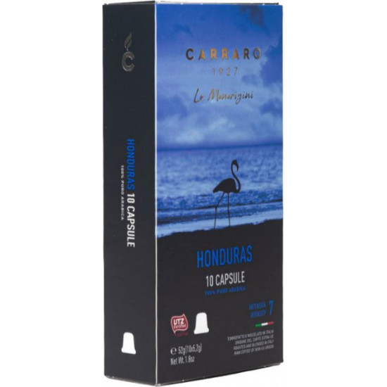 Кофе в капсулах Carraro Honduras Nespresso 5.2 г х 10 шт (8000604900555) Кофе в капсулах Carraro Honduras Nespresso 5.2 г х 10 шт (8000604900555)