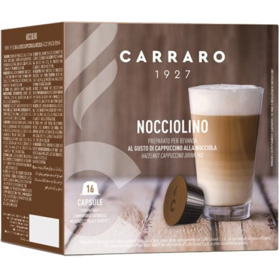 Кофе в капсулах Carraro Nocciolino Dolce Gusto 7 г х 16 шт (8000604001290) Кофе в капсулах Carraro Nocciolino Dolce Gusto 7 г х 16 шт (8000604001290)