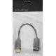 Перехідник конвертер DisplayPort (DP) -> HDMI + аудіо, активний адаптер конвертер (590280445) Чорний Перехідник конвертер DisplayPort (DP) -> HDMI + аудіо, активний адаптер конвертер (590280445) Чорний