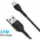 Cable Grand-X USB-micro USB 3A 1 m Black (PM-03B) Cable Grand-X USB-micro USB 3A 1 m Black (PM-03B)