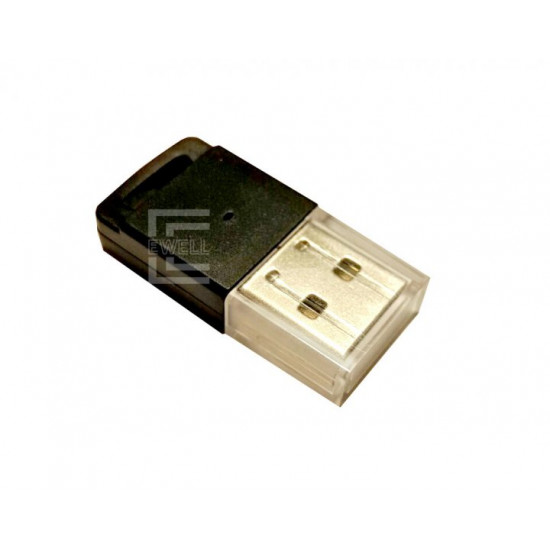 Bluetooth-адаптер 4.0 Ewell, чип CSR8510, aptX, black (EW296) Bluetooth-адаптер 4.0 Ewell, чип CSR8510, aptX, black (EW296)