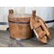 Steamer for bathhouse oak with stainless hoops No. 2 25 l Steamer for bathhouse oak with stainless hoops No. 2 25 l