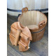 Steamer for bathhouse oak with stainless hoops No. 2 25 l Steamer for bathhouse oak with stainless hoops No. 2 25 l
