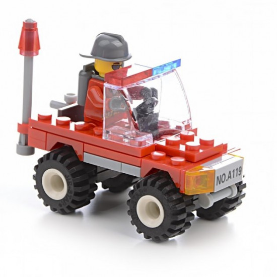 Designer firefighting jeep Na-Na IM506 62-156 62-156 Designer firefighting jeep Na-Na IM506 62-156 62-156
