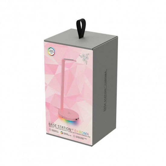 Подставка для наушников Razer Base Station V2 Chroma Quartz (RC21-01510200-R3M1) Подставка для наушников Razer Base Station V2 Chroma Quartz (RC21-01510200-R3M1)