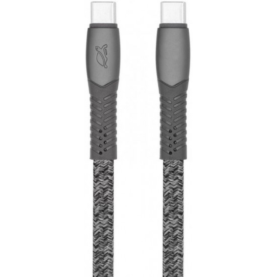 Cable RIVACASE USB Type-C PS6105 GR21 Gray Cable RIVACASE USB Type-C PS6105 GR21 Gray