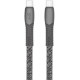 Cable RIVACASE USB Type-C PS6105 GR21 Gray Cable RIVACASE USB Type-C PS6105 GR21 Gray
