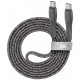 Cable RIVACASE USB Type-C PS6105 GR21 Gray Cable RIVACASE USB Type-C PS6105 GR21 Gray