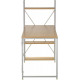 Table with rack Special4You CROSS 1200 x 600 x 1210 mm Beige (E6224)