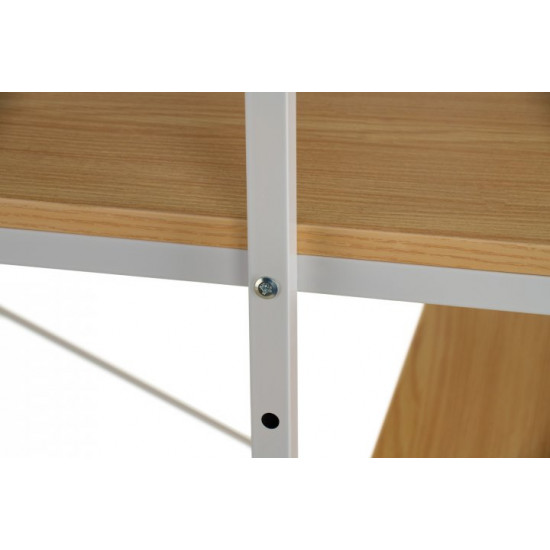 Table with rack Special4You CROSS 1200 x 600 x 1210 mm Beige (E6224)
