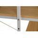 Table with rack Special4You CROSS 1200 x 600 x 1210 mm Beige (E6224)