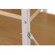 Table with rack Special4You CROSS 1200 x 600 x 1210 mm Beige (E6224)