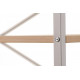 Table with rack Special4You CROSS 1200 x 600 x 1210 mm Beige (E6224)