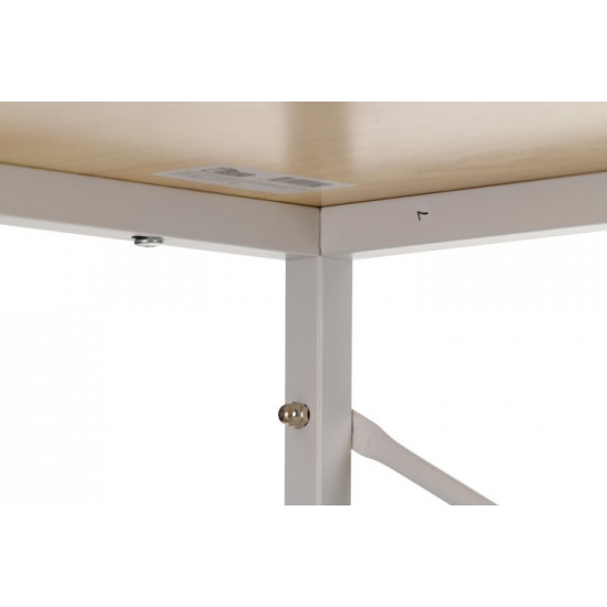 Table with rack Special4You CROSS 1200 x 600 x 1210 mm Beige (E6224)