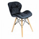 Chair JUMI Scandinavian Design (eco-leather) Black Chair JUMI Scandinavian Design (eco-leather) Black
