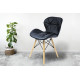 Chair JUMI Scandinavian Design (eco-leather) Black Chair JUMI Scandinavian Design (eco-leather) Black