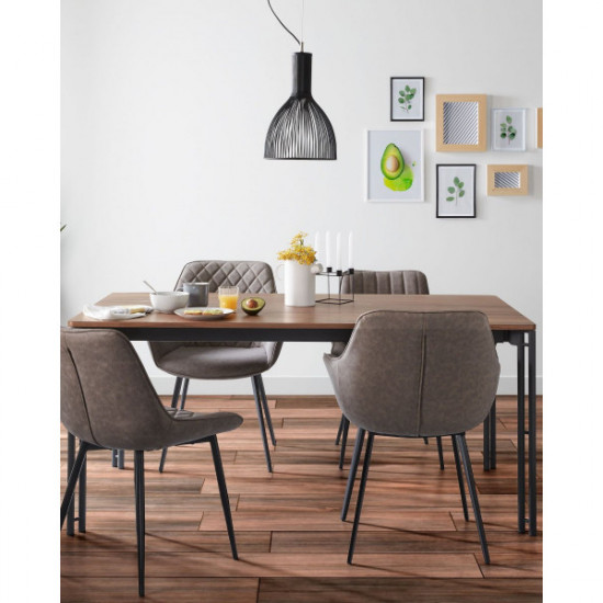 Chair La Forma AMINY CC0253UE85 Gray-beige Chair La Forma AMINY CC0253UE85 Gray-beige