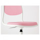 Children's chair IKEA ORFJALL white Vissle pink (704.417.69) Children's chair IKEA ORFJALL white Vissle pink (704.417.69)