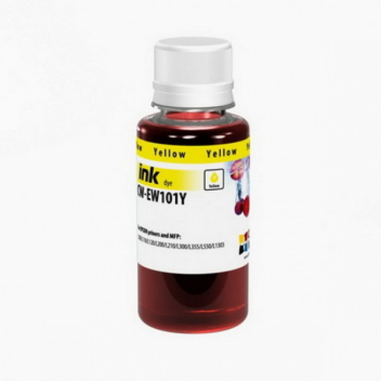 Ink CW EPSON L100/L200 (Yellow) (CW-EW101Y01) (T6644) 100ml Ink CW EPSON L100/L200 (Yellow) (CW-EW101Y01) (T6644) 100ml