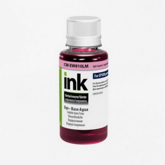 Ink CW Epson L800/L810/L850 (Light Magenta) (CW-EW810LM01) (T6736) 100ml Ink CW Epson L800/L810/L850 (Light Magenta) (CW-EW810LM01) (T6736) 100ml