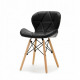 Chair ROLLO Eco leather Black Chair ROLLO Eco leather Black