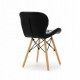 Chair ROLLO Eco leather Black Chair ROLLO Eco leather Black