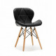 Chair ROLLO Eco leather Black Chair ROLLO Eco leather Black