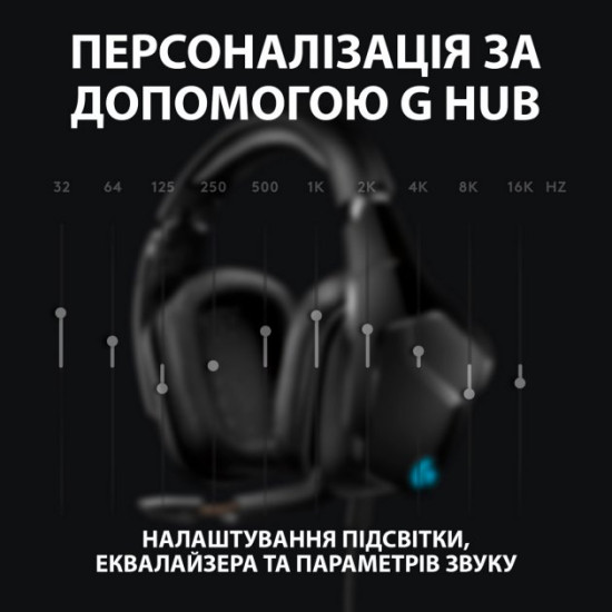 Навушники Logitech Gaming Headset G635 (981-000750) Навушники Logitech Gaming Headset G635 (981-000750)