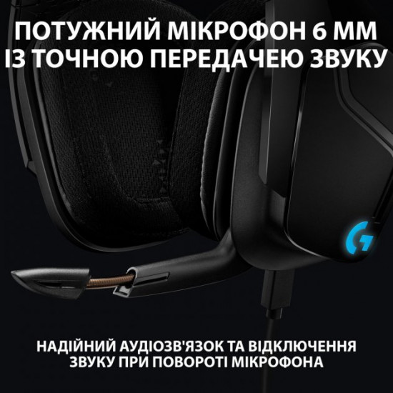 Навушники Logitech Gaming Headset G635 (981-000750) Навушники Logitech Gaming Headset G635 (981-000750)