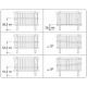 Baby crib made of natural wood Monaco LD5 Velor white with gray Veres (without mattress) Baby crib made of natural wood Monaco LD5 Velor white with gray Veres (without mattress)