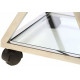 Стол кофейный Vetro Mebel К-01 Прозрачный+серебро (K-1-clear-silv) Стол кофейный Vetro Mebel К-01 Прозрачный+серебро (K-1-clear-silv)