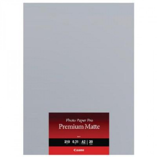 Бумага Canon A2 Premium Matte Photo Paper, PM-101, 20арк (8657B017) Бумага Canon A2 Premium Matte Photo Paper, PM-101, 20арк (8657B017)