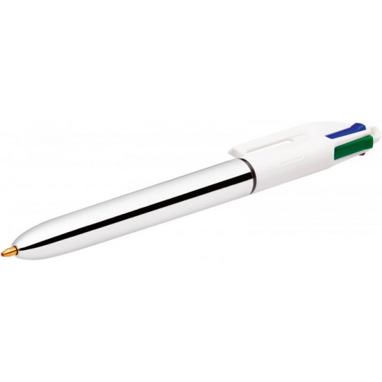 Set of ballpoint pens BIC 4 Colors Shine Silver 1 mm 12 pcs (3086123343979) Set of ballpoint pens BIC 4 Colors Shine Silver 1 mm 12 pcs (3086123343979)