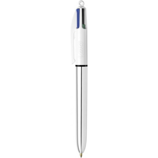 Set of ballpoint pens BIC 4 Colors Shine Silver 1 mm 12 pcs (3086123343979) Set of ballpoint pens BIC 4 Colors Shine Silver 1 mm 12 pcs (3086123343979)