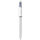 Set of ballpoint pens BIC 4 Colors Shine Silver 1 mm 12 pcs (3086123343979) Set of ballpoint pens BIC 4 Colors Shine Silver 1 mm 12 pcs (3086123343979)