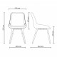 Chair Nowy Styl NICOLE ordf HN BLACK (BOX-1) ECO-90 Chair Nowy Styl NICOLE ordf HN BLACK (BOX-1) ECO-90