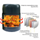 Thermos food PowerPlay 9003 Gray 500 ml (PP_9003_500ml_Grey) Thermos food PowerPlay 9003 Gray 500 ml (PP_9003_500ml_Grey)